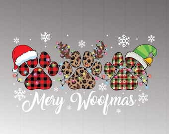 Dog mama PNG, Dog Christmas PNG, Merry Woofmas PNG, Dog lover png, Christmas png design, Dog mom png