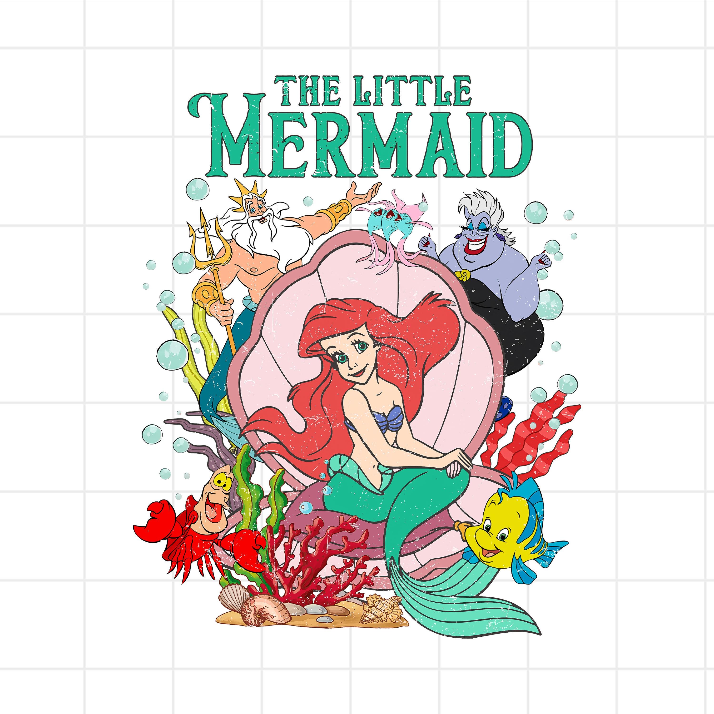 Little mermaid logo - Etsy 日本