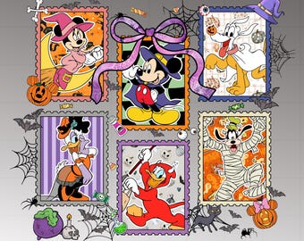 Mickey y sus amigos Halloween PNG, Marco de Halloween de ratón PNG, Otoño PNG, Halloween PNG, Temporada espeluznante PNG, Calabaza de Halloween, Mamá espeluznante png