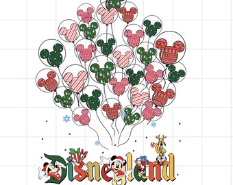 Retro Disni Santa Mouse And Friends Png, Mouse's Very Merry Christmas Party 2025 Png, Disnyland Vacation Family Matching Trip Png