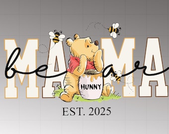 Mama Bear png, Winnie Mama png, Winnie de Pooh Mama png, Moederdag png, moeder png, mama png