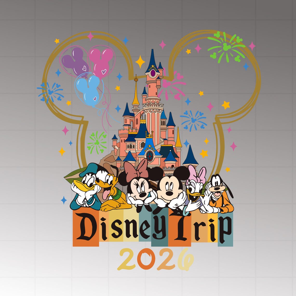 Disneyland 2026 PNG Family Trip 2026 Png Family Vacation 2026 Magical Il 9vvm 