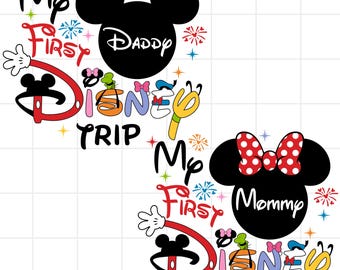 My First Trip Png Bundle, My First Trip Png Bundle, Family Vacation , Family Png, Friends Png, Vacay Mode Png, Magical Kingdom Png