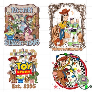 Retro Toy Story Png, You&#39;ve Got A Friend In Me Png, Friendship Png, Vacay Mode, Magical Kingdom, Family Vacation Png, File For Sublimation