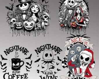 Jack Skellington Halloween Pumpkin King Png Projekt Wysokiej Rozdzielczości Koszulka Sublimacja Plik Png Splash Akwarela Przezroczysty Pobierz
