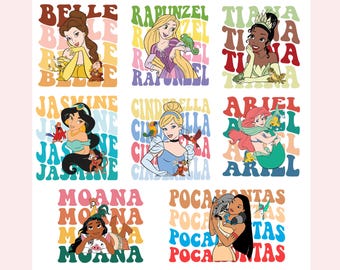 Pacote de Princesas PNG, Princesas PNG, Grupo de Amigos PNG, Modo Férias PNG, PNG, Viagem em Família PNG, Pacote de Férias em Família em Aquarela 2025 PNG, Princesa