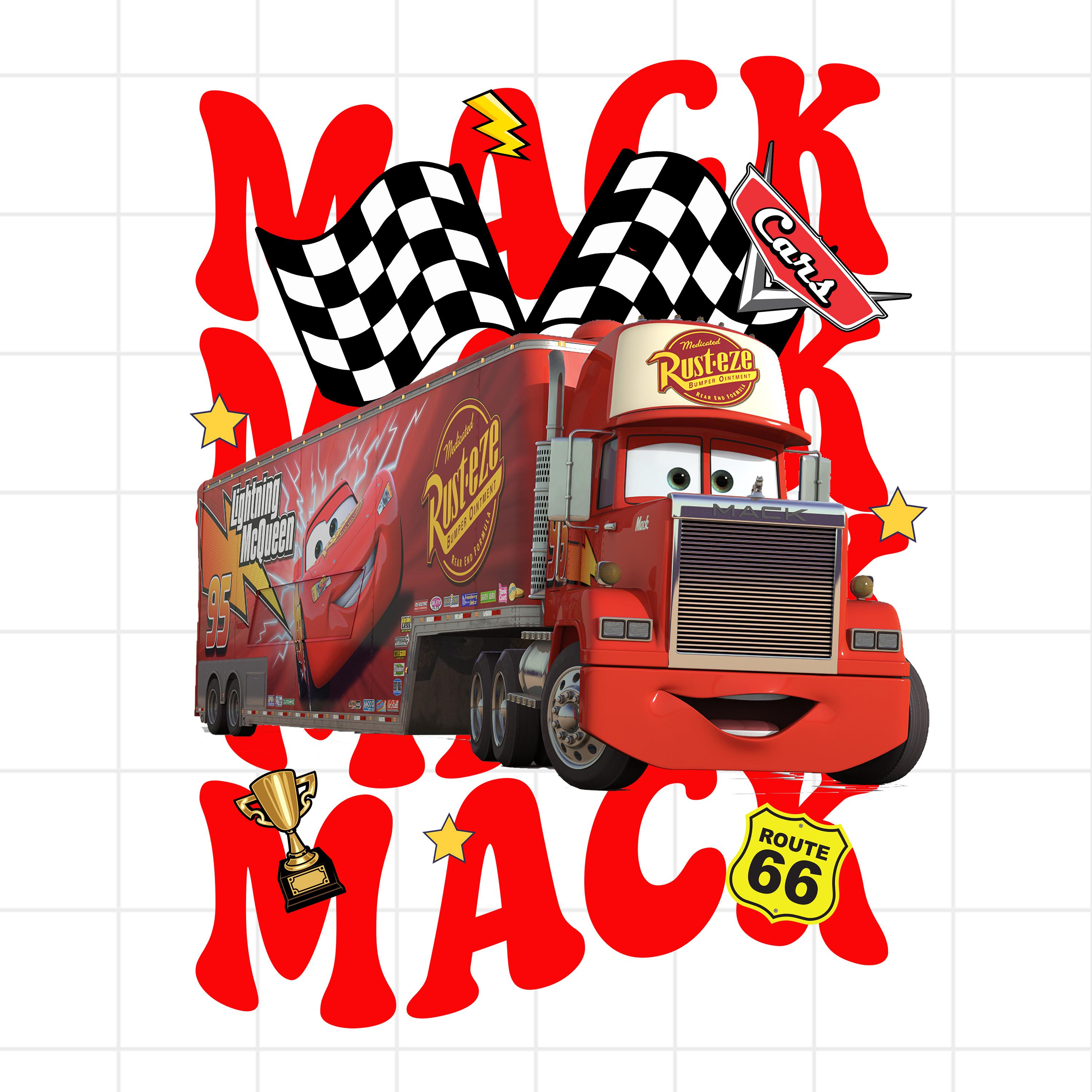 Cars Disney Pixar Mack Il Camion Rosso Parlante Con Luci E Suoni - Giocattolo Mattel Saetta McQueen