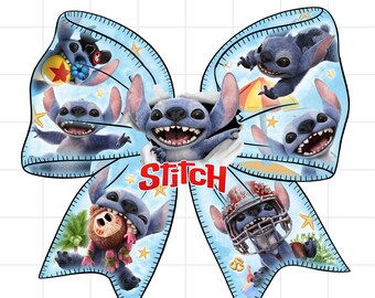 Stitch Coquette Png, Retro Stitch coquette Png, Stitch Coquette Png, Cartoon Character Shirt Png Design, Instant Download