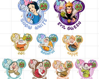 バンドル 7 人の小人 PNG、家族旅行 PNG、家族旅行 PNG、バケーション モード PNG、魔法の王国 PNG、白雪姫と 7 人の小人 バンドル PNG