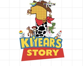 Custom Toy Story 1rd Birthday Png , Toy Story Birthday Party Digital Download, Toy Story Of The Birthday Boy, Toy Story Matching Png