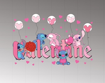 Stitch and Angel Png Bundle, Stitch Tshirt Mug Cup, Stitch Png, Stitch Love Png, Angel, Stitch With Angel Png , Stitch Couple Png