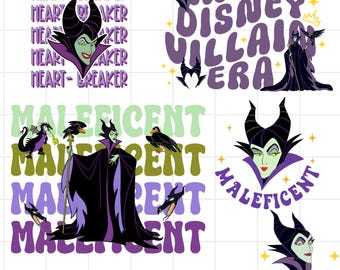 Villanos PNG Clipart, Villanos Descarga digital, Camisetas de Maléfica Capitán Garfio Reina Malvada, Decoración imprimible de villanos, dragón png, malos