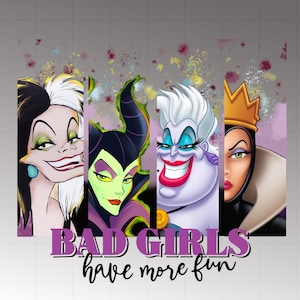 Stygga tjejer har roligare png, Halloween-skurkar png, Halloween-häxor png, Stygga häxklubben png, Onda skurkar png