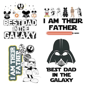 Vintage Star Wars 2 Sides Png, May The Force Be With You Png, Family Vacation 2025 Png, Star Wars Dad PNG, Star Wars Fathers Day PNG,