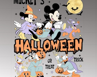 Mickey Halloween Mickey PNG, Cukierek albo psikus Png, Straszne wibracje Png, Cukierek albo psikus Png, Koszulka na Halloween Png, Pobieranie cyfrowe