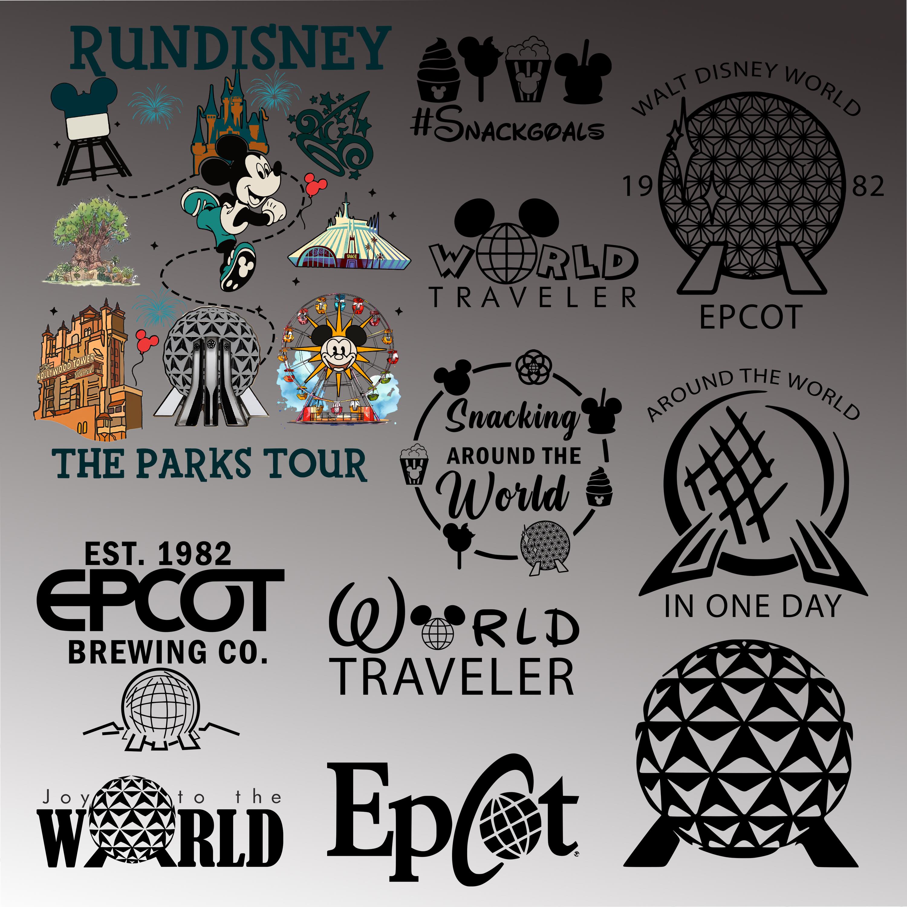 Epcot Text PNG, Disney World Traveler PNG, Disneyland Png, Disneyland ...