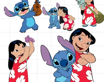 Stitch PNG, Lilo and Stitch PNG, Stitch PNG, Stitch Clipart, Stitch Bundle, Stitch shirt, Instant Download, Lilo Stitch Png, Lilo Png