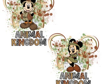 Animal Kingdom PNG, Safari Vacation Png Design, Mickey Mouse Animal Kingdom Png, Disney Animal Kingdom PNG, Custom Trip PNG, Family Trip Png
