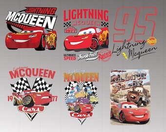 Cars Png, Lightning McQueen Png, Think Fast Cars Png, Png Cars Sublimation Design, Only Png, Digital File, Instant Download