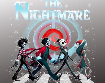 Koszmar Świąteczny Halloween PNG, Straszne Klimaty PNG, Jack i Sally PNG, Horror Halloween PNG, Filmy Horror o Halloween PNG
