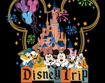 Disneyland 2026 PNG, Family Trip 2026 Png, Family Vacation 2026,Magical Kingdom, Mouse Head Design, Holiday Trip Png, Friends Trip