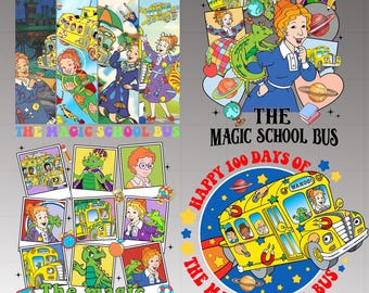 Teacher The Magic School Bus Bundle, Ms Frizzle Back To School Png, Take Chance Make Mistakes Get Messy Png, Its Okay to, Seatbelts Everyone