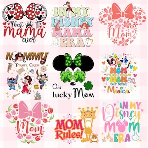 In My Mama Era Png, Mother&#39;s Day Png, Mouse Mom Png, Family Vacation Png, Family Trip Png, Mama Png, Gift For Mommy, Digital Download