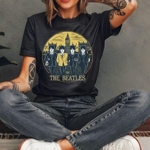 The beatles t shirt Vintage Rock Band T-Shirt | Retro Music Tee | 70s 80s Band Shirt |  beatles t shirt rock band shirt the beatles shirt