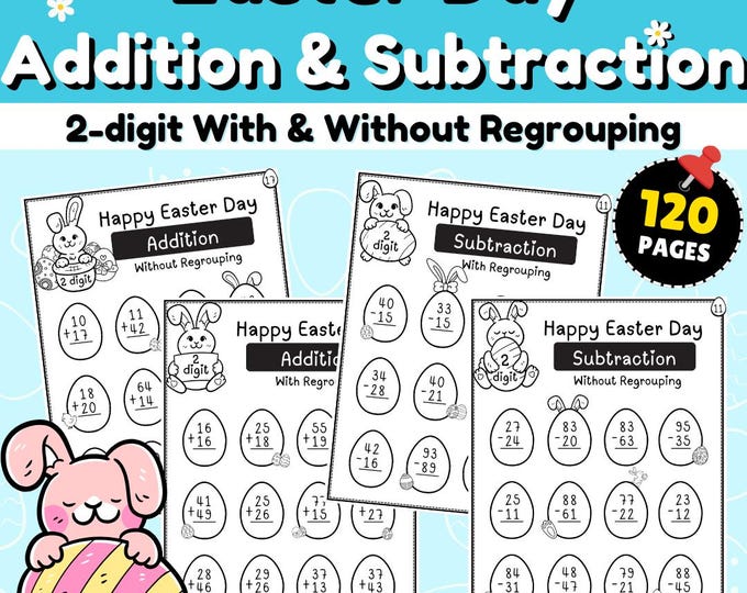 Two Digit Mixed Addition and Subtraction Without Regrouping Worksheets ...