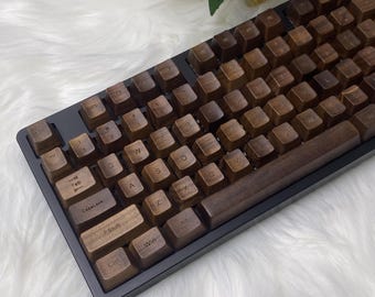 Datamancer Custom Keyboards The Diviner Keyboard - Datamancer Wooden Steampunk Typewriter Keyboard ...