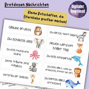 ランチボックスのメッセージ、マインドフルネス、子供、肯定、励まし、学童の信念、入学、ギフト、モチベーション PDF ダウンロード