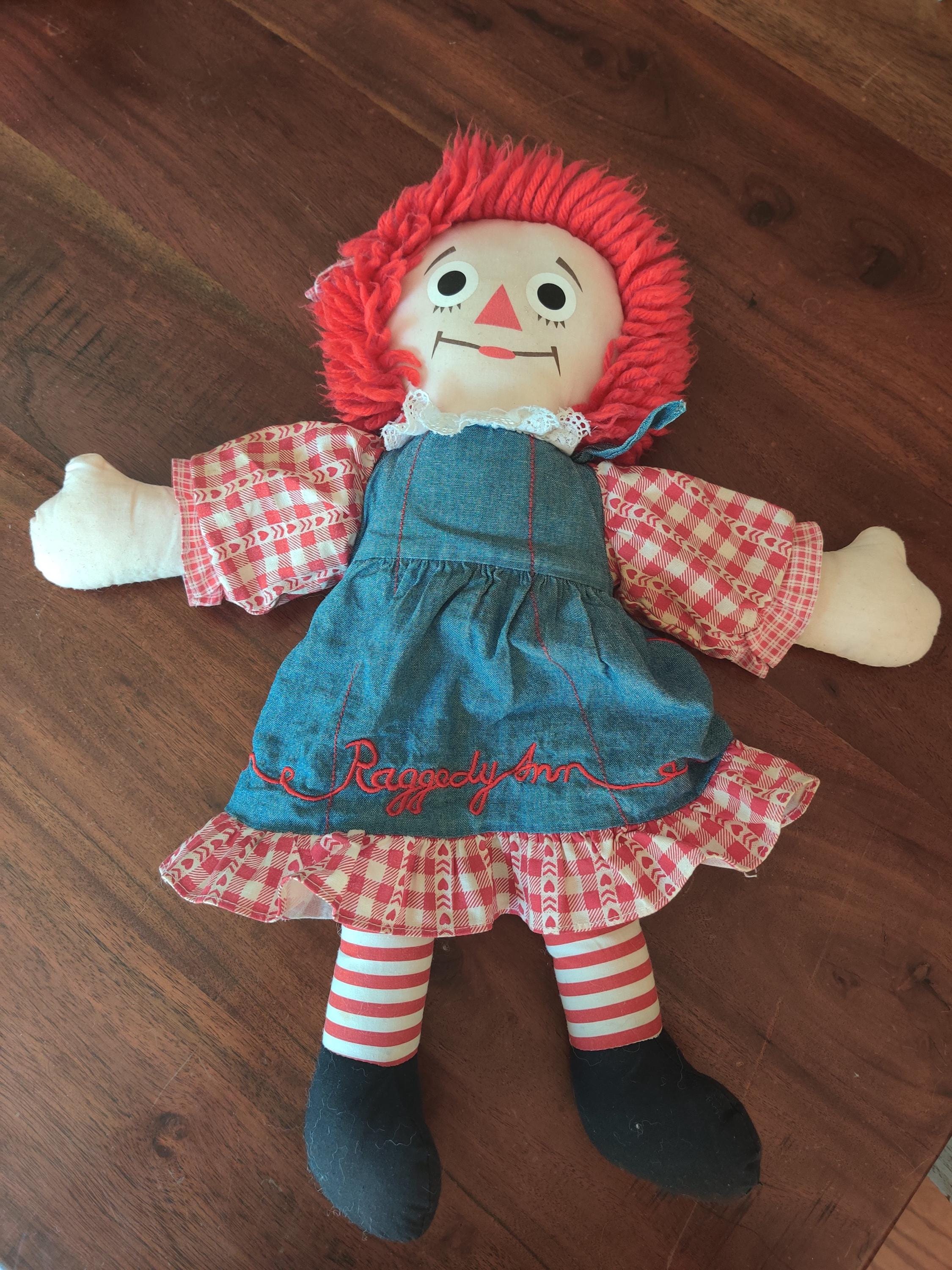 Denim Rag Doll - Etsy