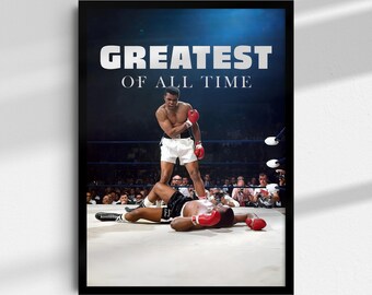 Poster MUHAMMAD ALI Poster - Posters grand format Commandez dès
