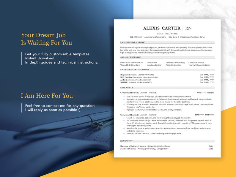 Nurse ATS friendly resume for Word & Google Docs, travel nurse cv, DNP resume template, remote nurse resume templates | professional resume design RN ats resume, CNA resume CV clean ATS optimized resume template.
nursing school graduate and travel nurse resume template.