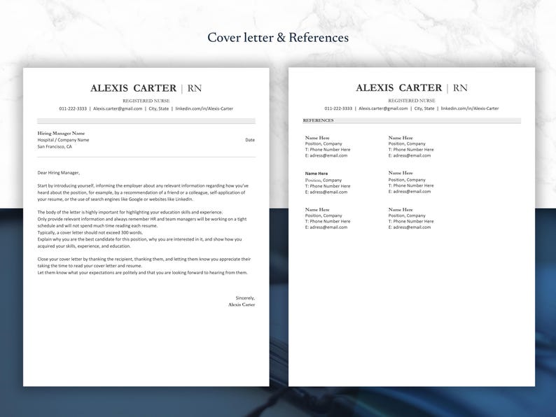Nurse ATS friendly resume for Word & Google Docs, travel nurse cv, DNP resume template, remote nurse resume templates | professional resume design RN ats resume, CNA resume CV clean ATS optimized resume template.
nursing school graduate and travel nurse resume template.