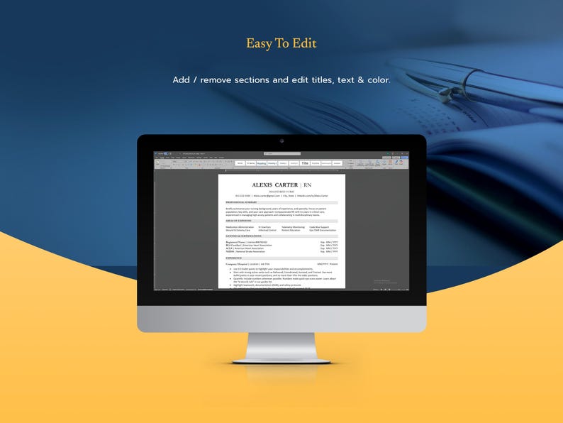 Nurse ATS friendly resume for Word & Google Docs, travel nurse cv, DNP resume template, remote nurse resume templates | professional resume design RN ats resume, CNA resume CV clean ATS optimized resume template.
nursing school graduate and travel nurse resume template.