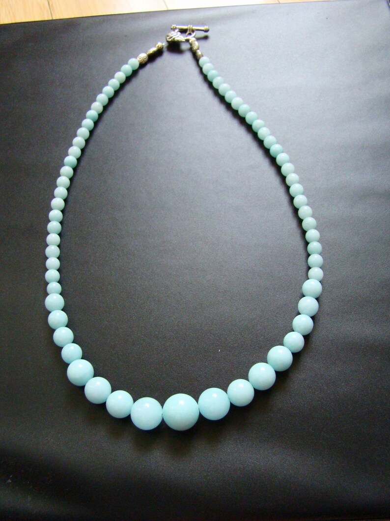 Sale Amazonite descending necklace SPRING image 4