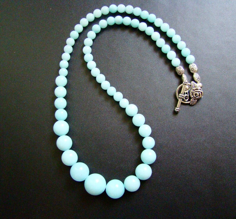 Sale Amazonite descending necklace SPRING image 1