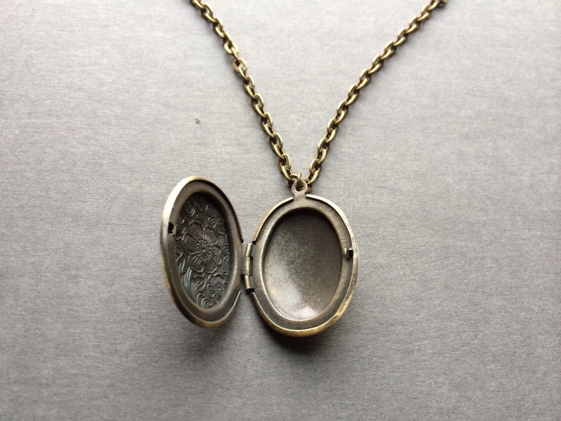 Vintage Locket Pendant Necklace Photo Lockets Gift for Etsy