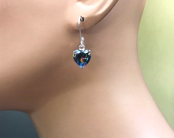 Orecchini Pendenti Classici Con Topazio Mistico Arcobaleno - Foto 10