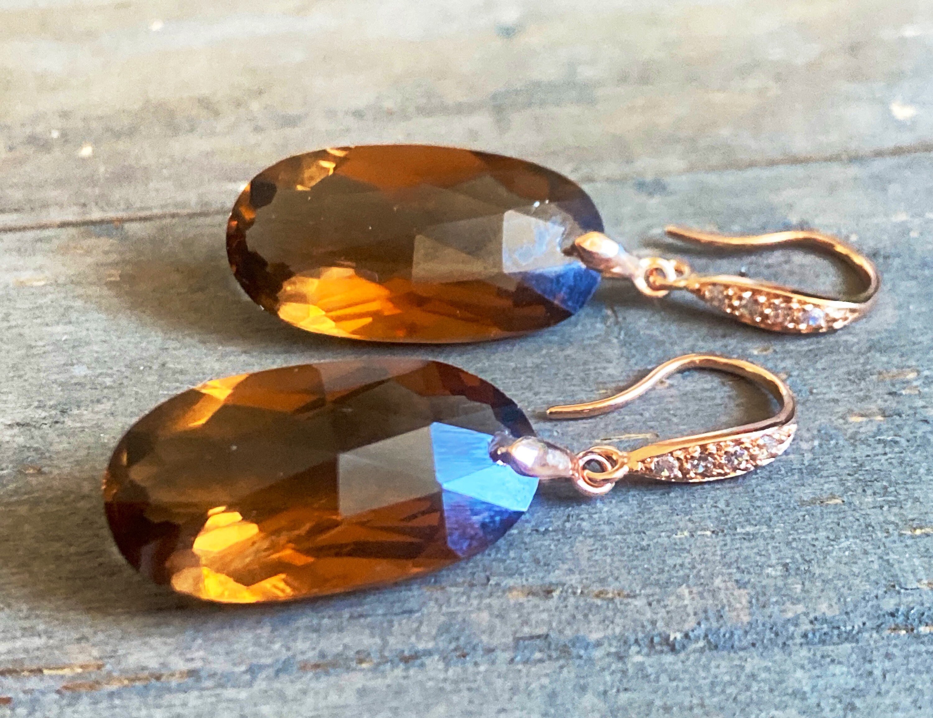 Madeira cheap citrine earrings