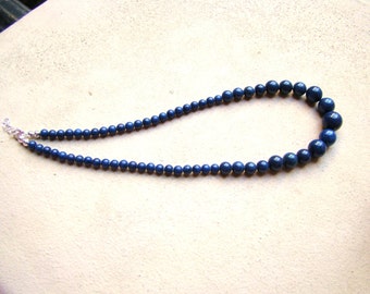 Collana Di Perline Di Lapislazzuli Blu Scintillante - Gioielli Con Pietre Preziose Di Lapislazzuli Rondelle Lisce Da 5 Mm A 7 Mm - Gioielli Da Uomo E Da Donna - Le Migliori - Foto 6