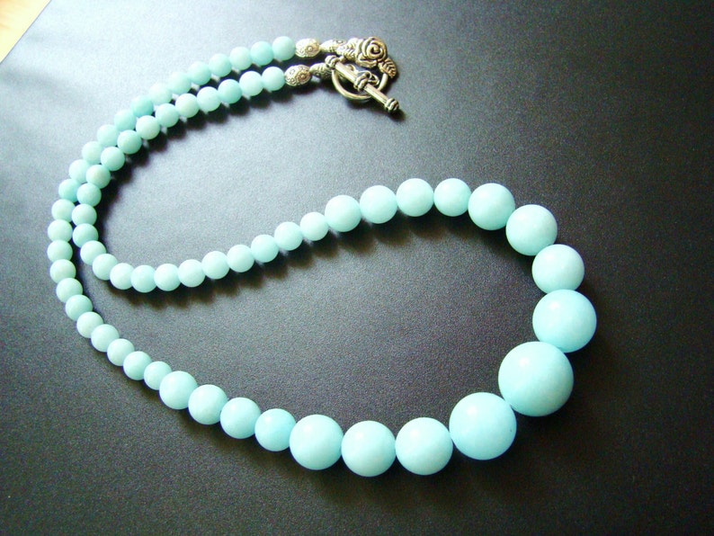 Sale Amazonite descending necklace SPRING image 2