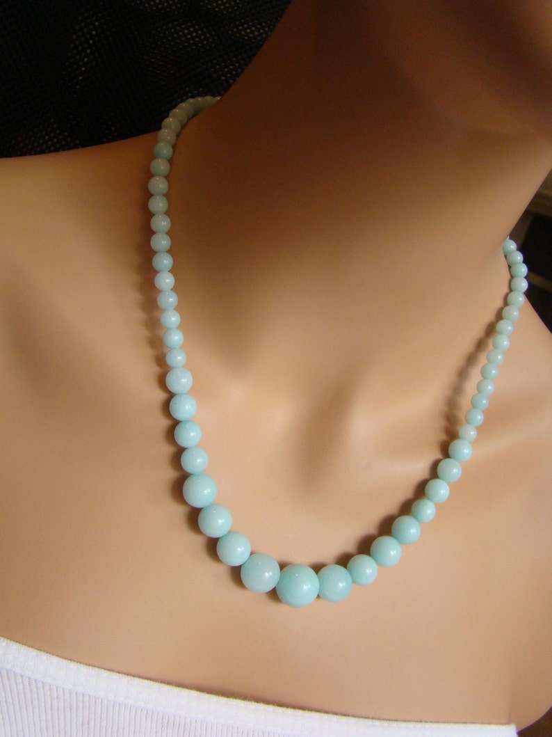 Sale Amazonite descending necklace SPRING image 3