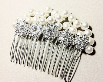 Sale wedding pearl Rhinestone Hair Comb