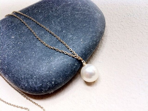 ネックレス・ペンダント TATIANA 14k gold field mignon pearl point necklaceNZ1141 170 MUSINSA | TATIANA [14k Gold Field] Mignon Pearl Highlighted