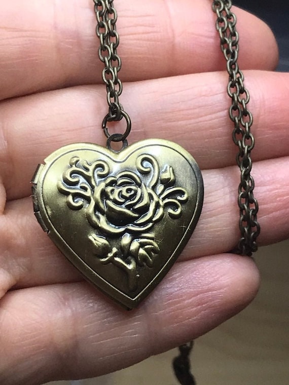 Vintage Heart 9K/14K Locket Pendant Necklace – Judi Wyant Antiques