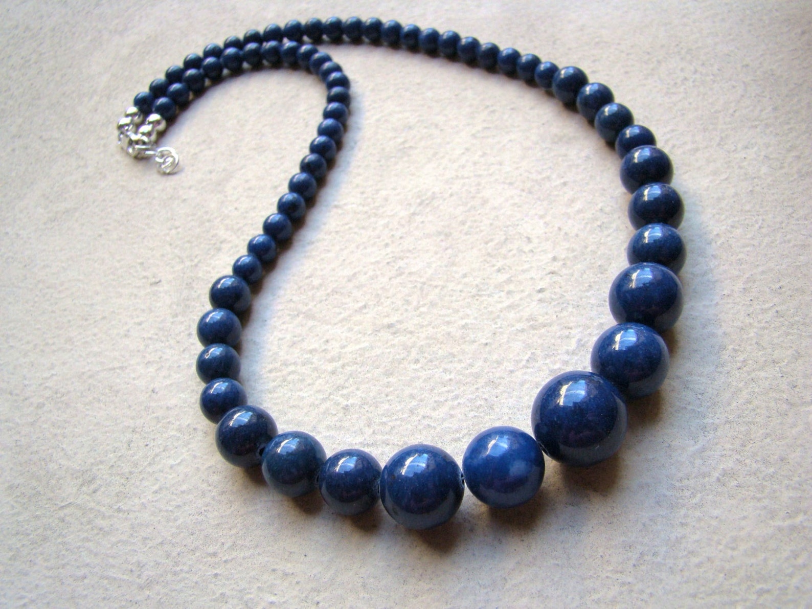 Sale Blue Lapis Lazuli Necklace. Natural Lapis Necklace. - Etsy Canada