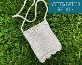 Evelyn Pouch Knitting Pattern - PDF Instant Download