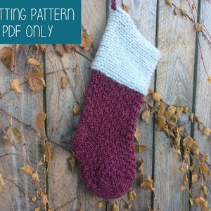 Timothy Noël Chaussette Tricot Patron - PDF Téléchargement Instantané